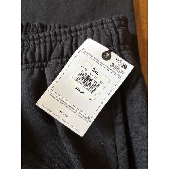 Champion Men's Powerblend Open Bottom Fleece Pant Black Size 2XL NWT - Picture 3 of 6